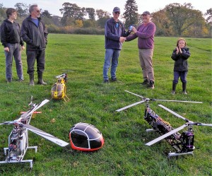 Geoff wins the Oke Stik Trophy.